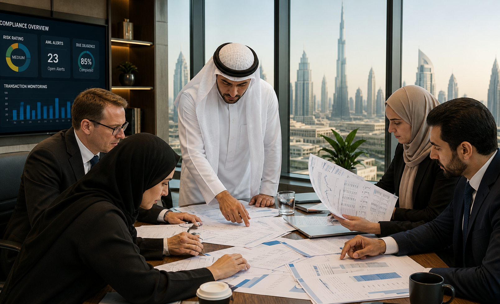 لماذا تختار خدمات تدقيق الامتثال والمخاطر لدينا في أبوظبي